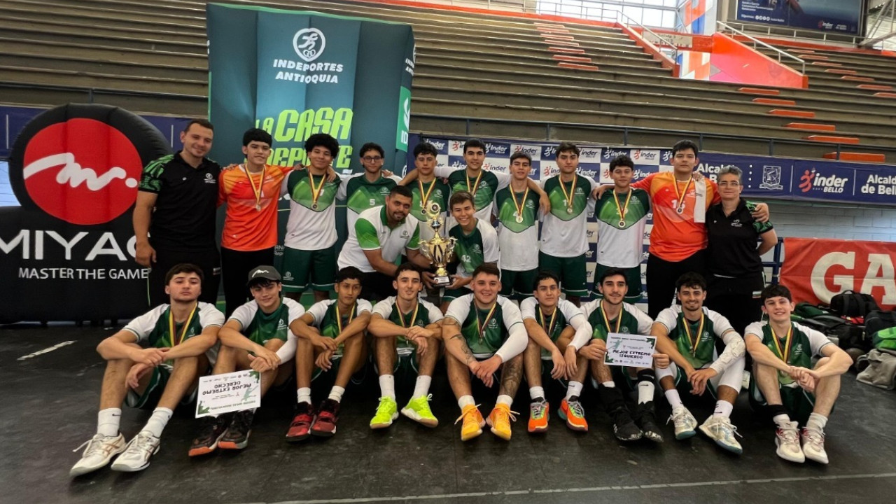 Antioquia impone su dominio en el balonmano juvenil con un doblete de campeonatos