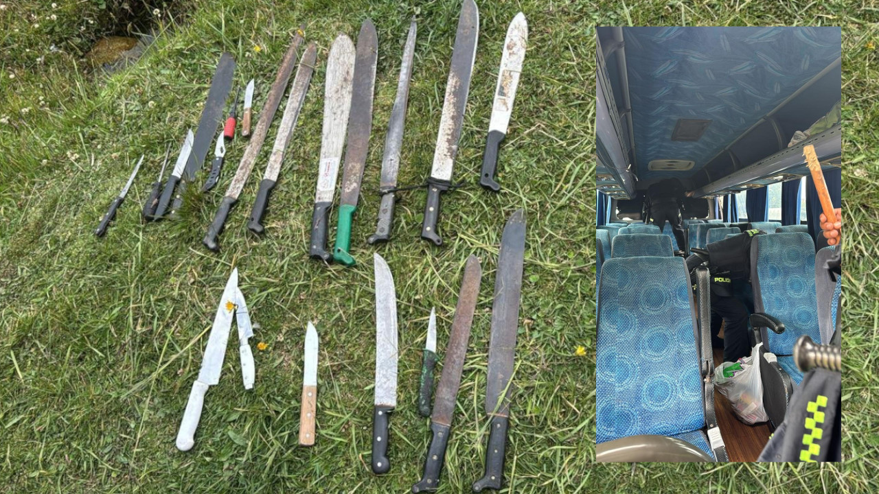 ¡A rezar no iban! Tremenda incautación a los hinchas del Tolima previo al juego contra Once Caldas