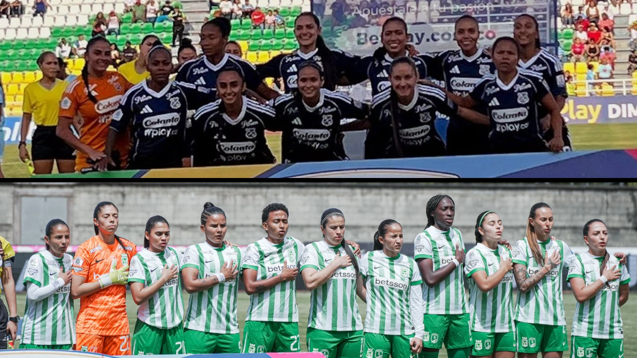 Saluden a las líderes: DIM y Atlético Nacional picaron en punta en sus grupos de la Liga femenina