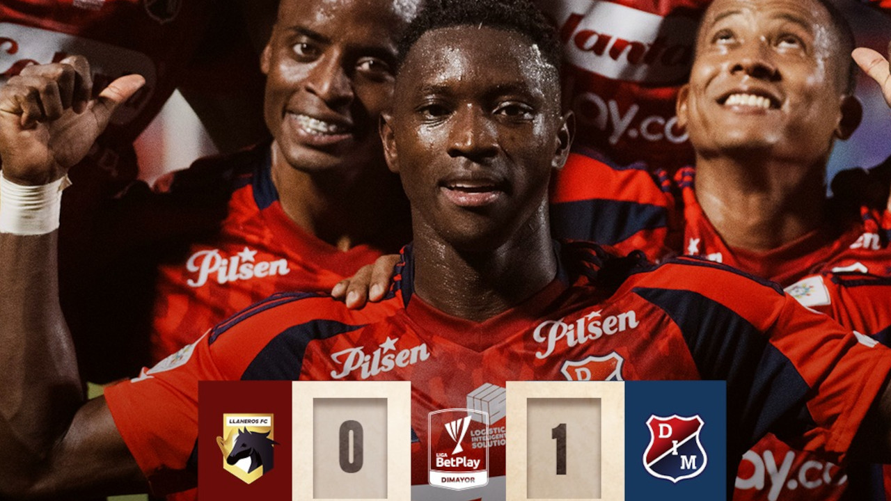 ¡Créalo, Ménder se limpió la sal! Con su gol el DIM derrotó 1-0 a Llaneros en Villavicencio