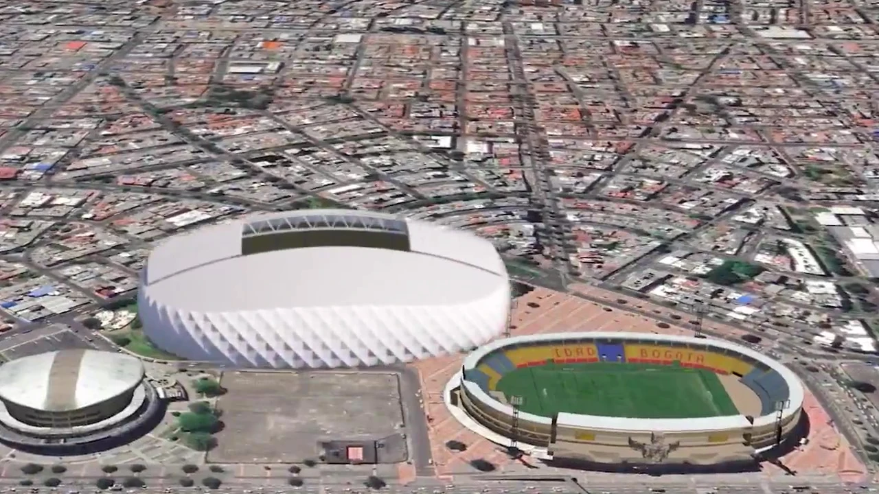 ¡Con techo retráctil y grama híbrida! Bogotá se proyecta al mundo con su nuevo estadio