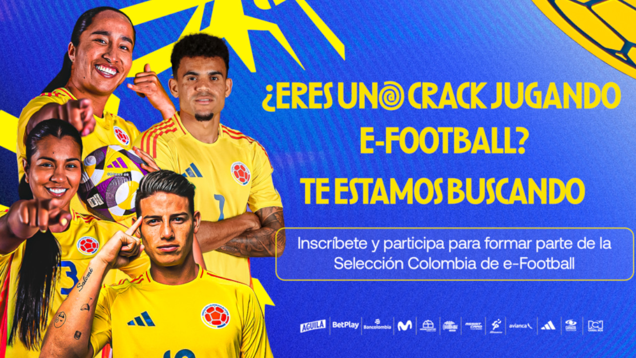 ¡Llegó la hora de los gamers! Convocatoria para representar a Colombia en el eFootball