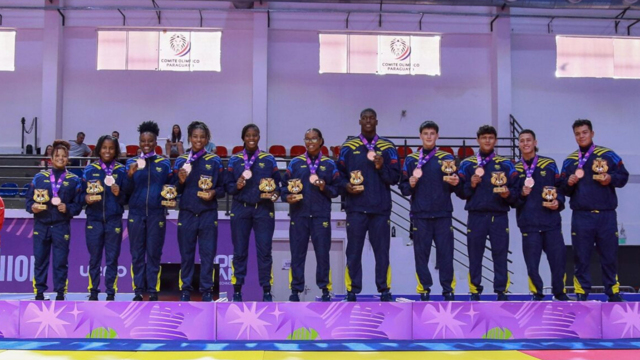Bronce en equipos mixtos y subtítulo del judo en Asunción 2025