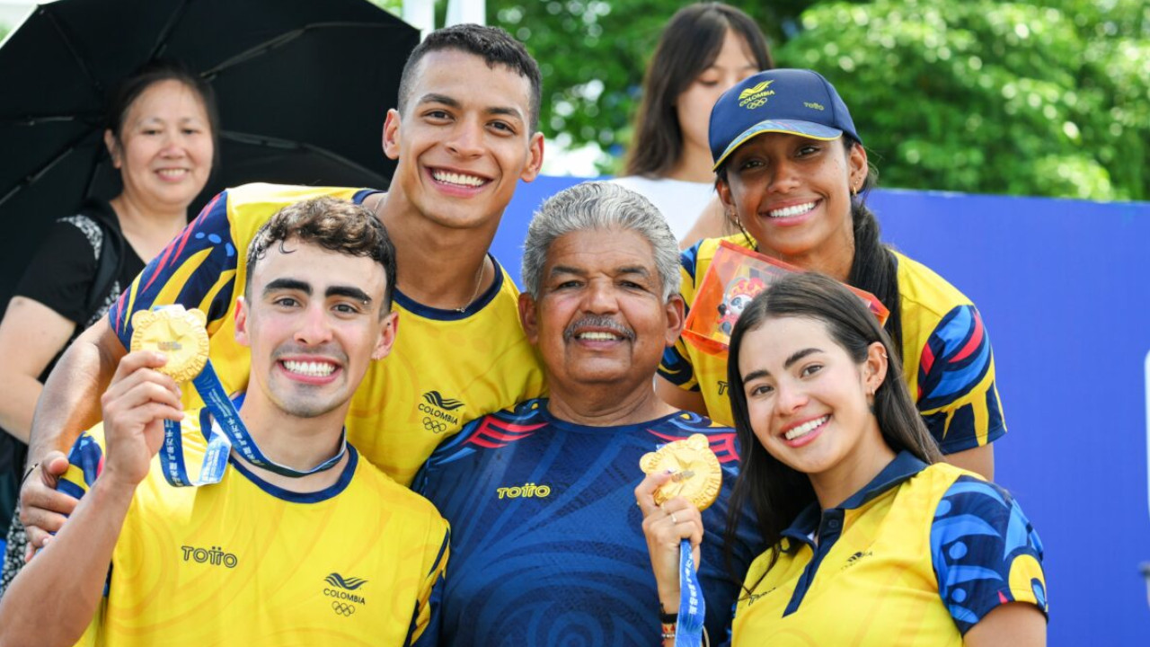 El patinaje colombiano suma dos oros más en Chengdú 2025