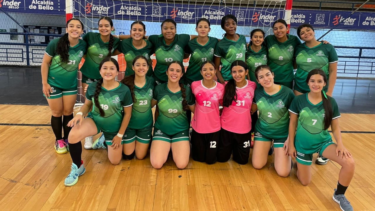 ¡En Bello! Antioquia arrolla con una «lluvia de goles» en el Nacional Juvenil de Balonmano