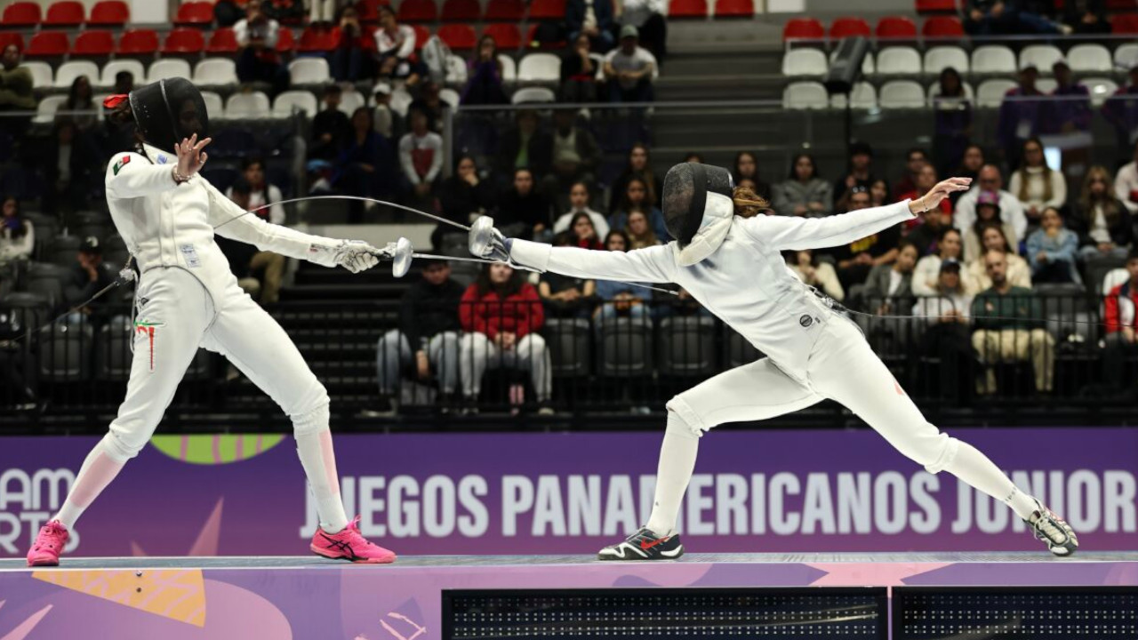 Cerca del podio: Colombia destaca en esgrima en los Panamericanos Junior Asunción 2025