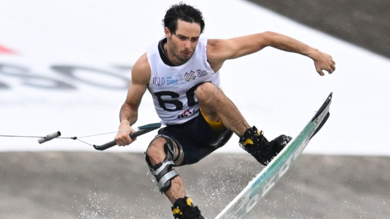 ¡Gracias Jorge! Rocha no logra avanzar a la final en Chengdú 2025 en Wakeboard