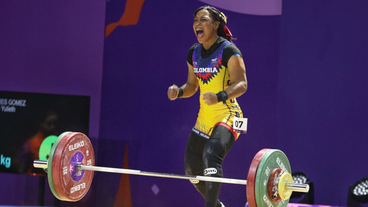 Gelen y José Eber, campeones panamericanos junior de levantamiento de pesas