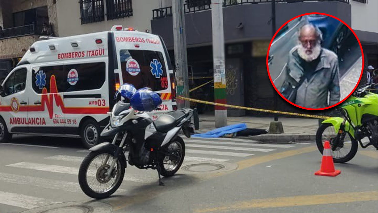 ¡Ayude a encontrarlo! Revelan dónde estaría escondido el habitante de calle que mató a un joven en Itagüí