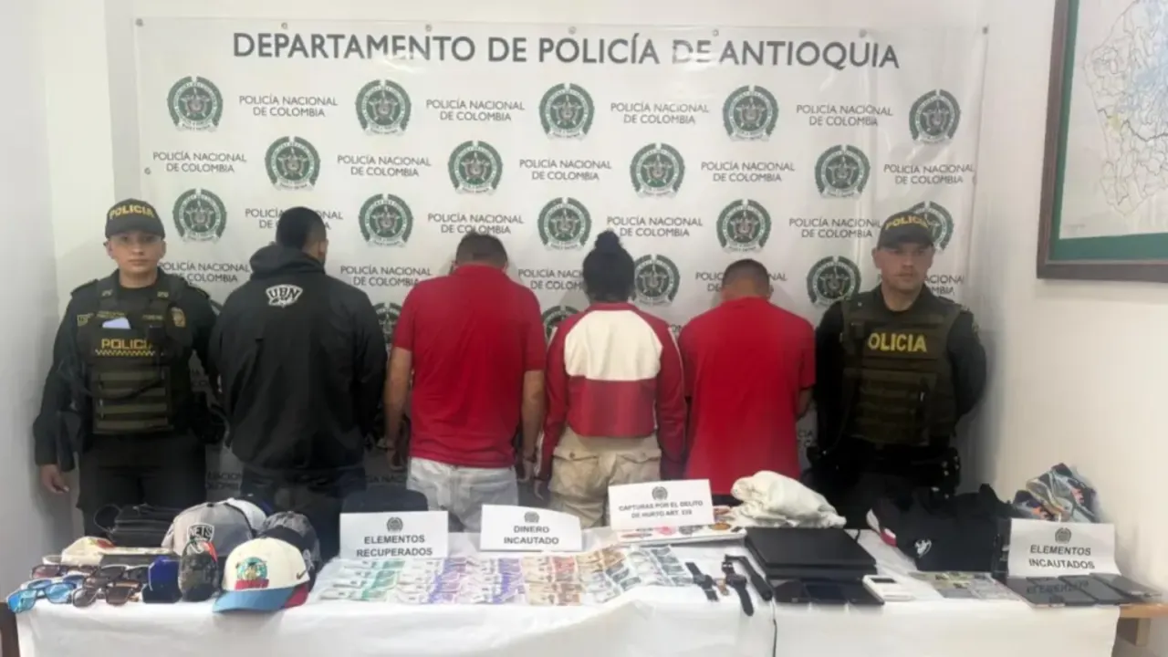 Desmantelan en El Peñol banda de ladrones de fincas con extenso historial delictivo