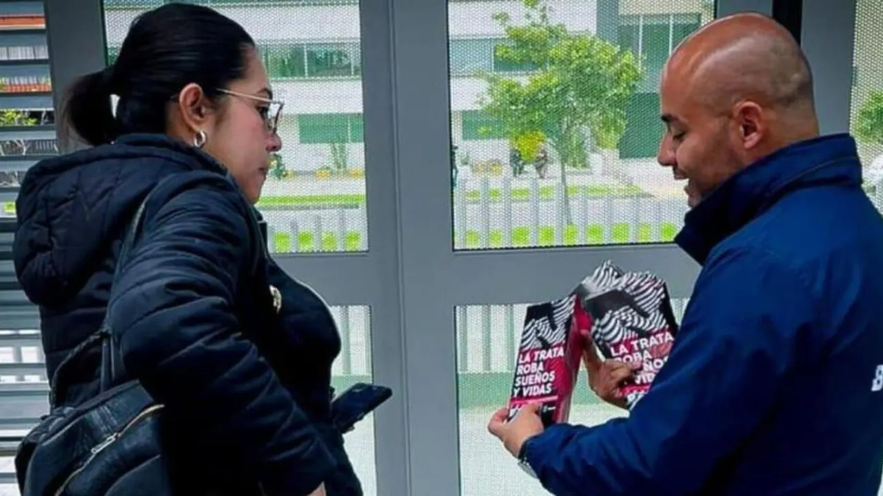 Bogotá se planta frente la trata de personas con una campaña masiva en zonas turísticas