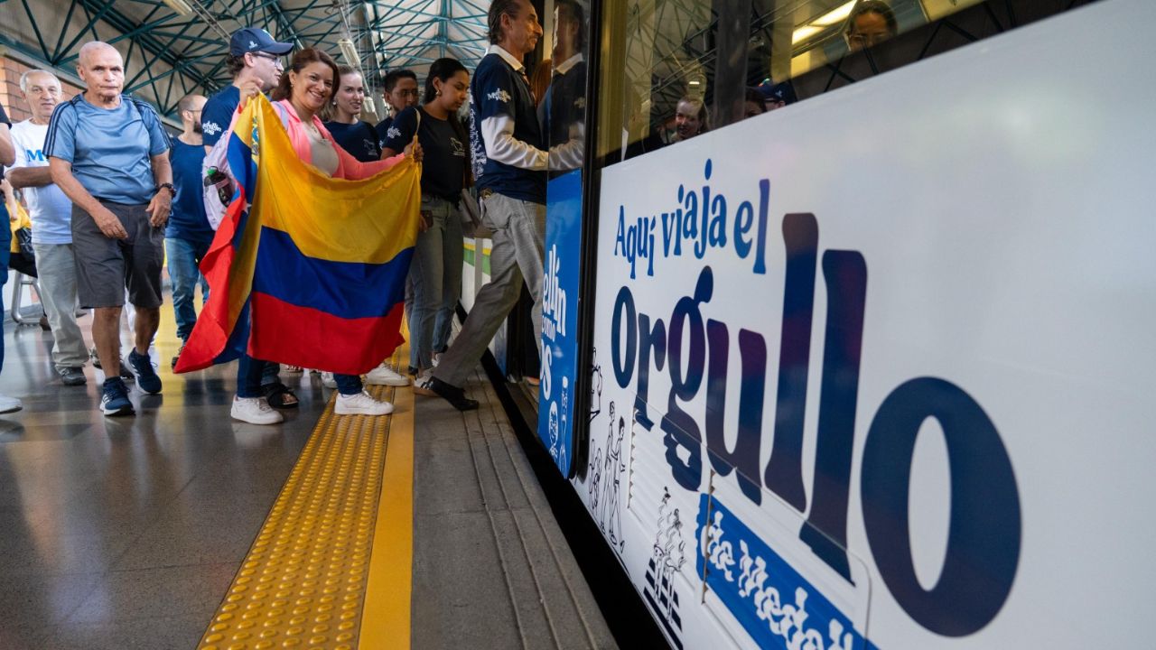 Campaña Orgullo Medellín resalta a su gente en el Metro