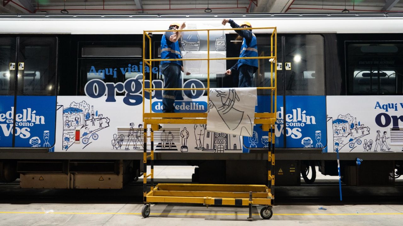 Campaña Orgullo Medellín resalta a su gente en el Metro