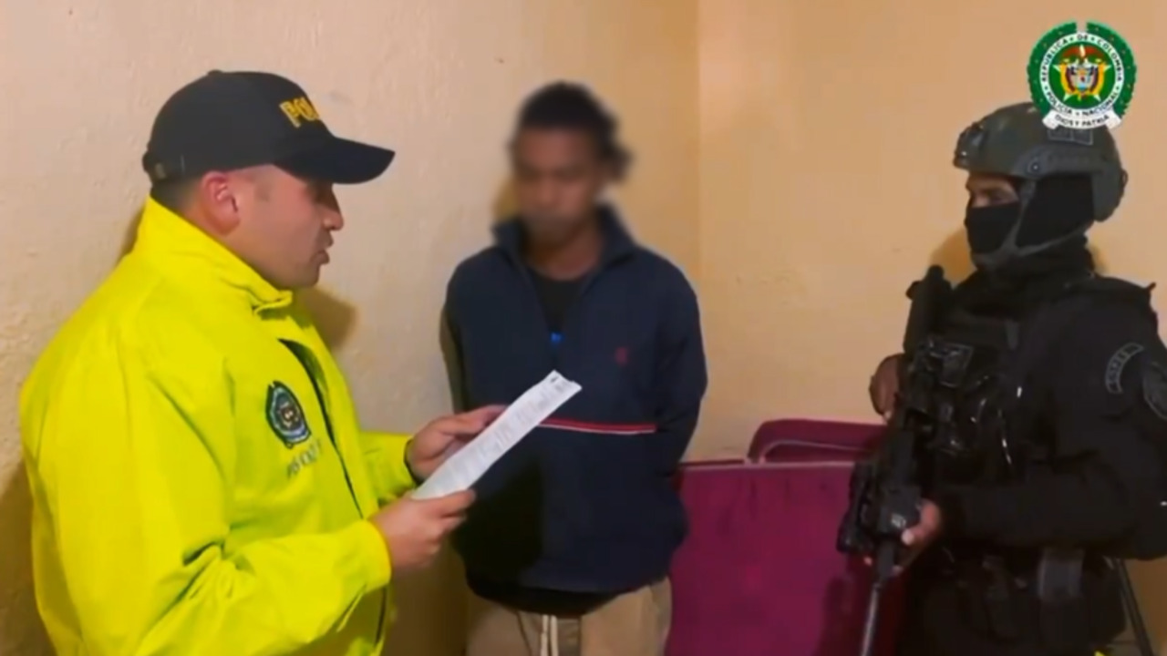 Capturado alias 'Totoy', presunto sicario del 'Clan del Golfo' responsable del atentado contra policías en Cartagena