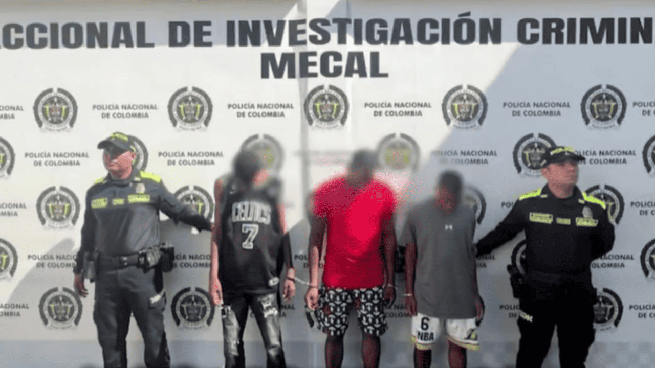 ¡Cae banda de delincuentes en Cali! La Policía captura a cinco criminales responsables de hurtos por más de $200 millones