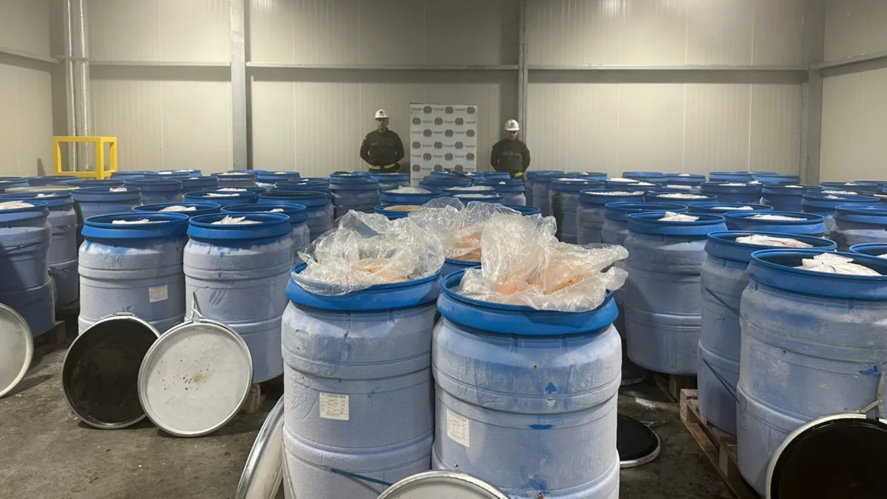  la Policía Antinarcóticos frena un cargamento de 5 toneladas de cocaína