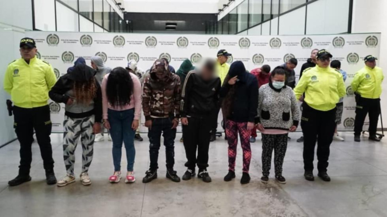 ¡Golpe al microtráfico! Caen 16 integrantes de ‘Los Tideo’, la banda que usaba menores de edad para traficar  
