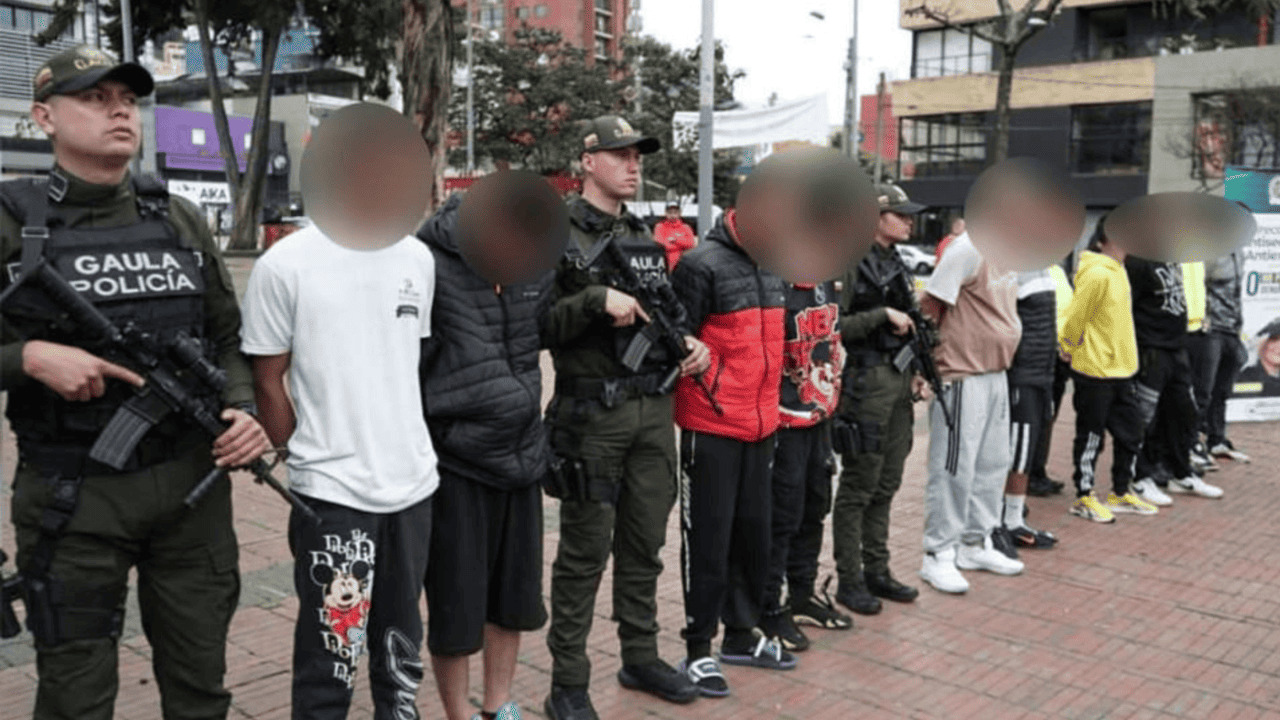 Doble golpe al ‘Tren de Aragua’: capturan a cabecilla clave y desmantelan red de extorsión y microtráfico en Bogotá