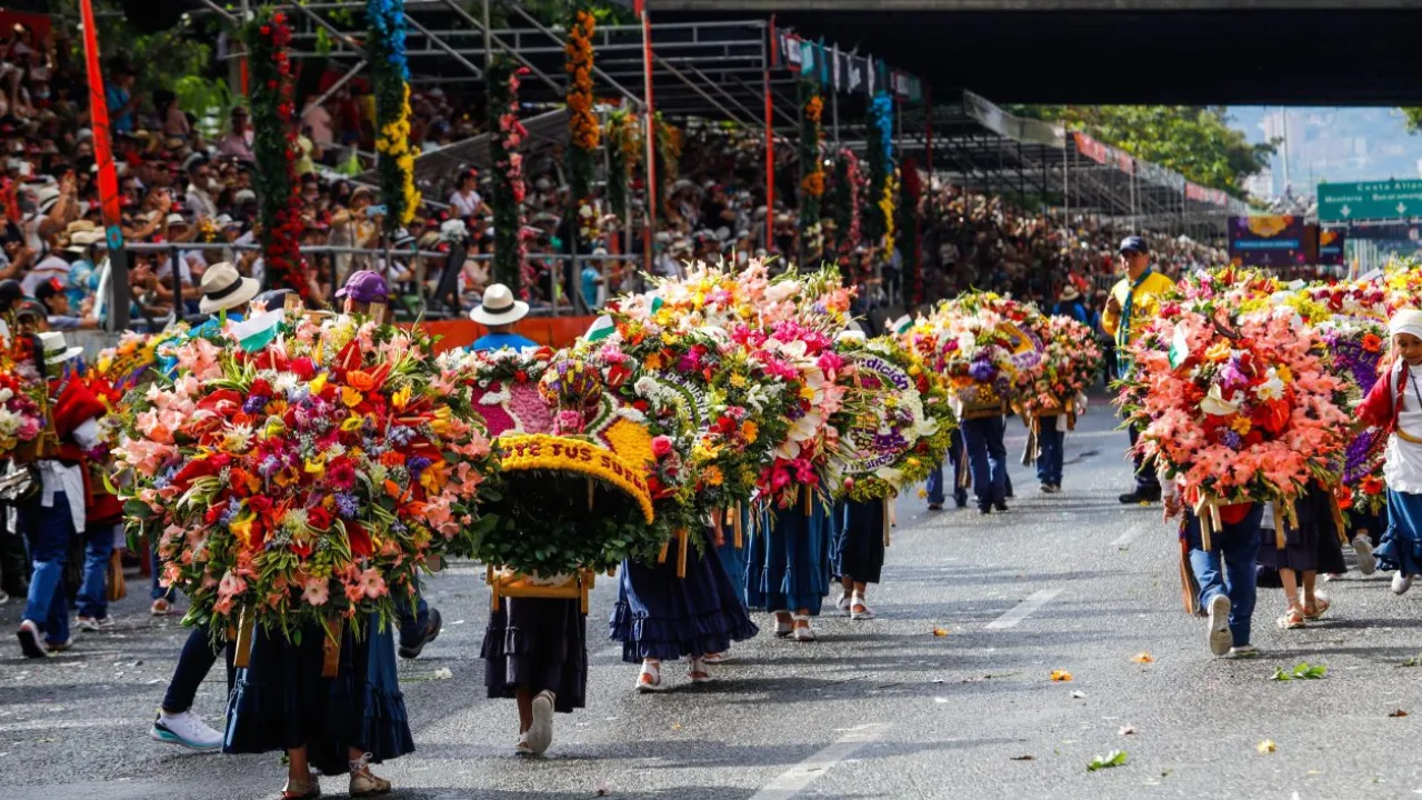 Feria de las Flores 2025: 540 silleteros participarán en desfile y más de 200 eventos
