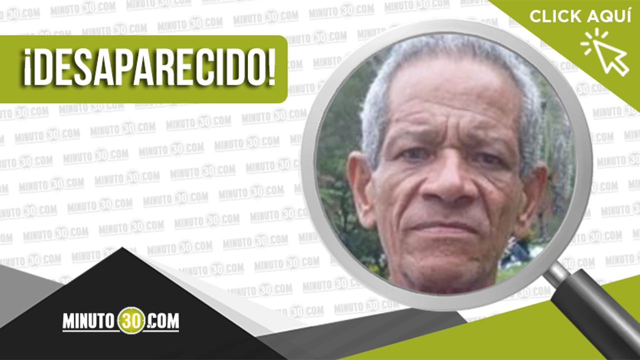 Gerardo Antonio Fernández desapareció en Medellín