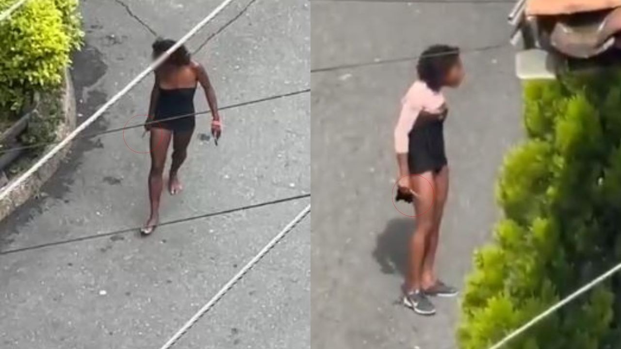 Habitante de calle en Bello terminó en hospital mental tras realizar amenazas con cuchillo