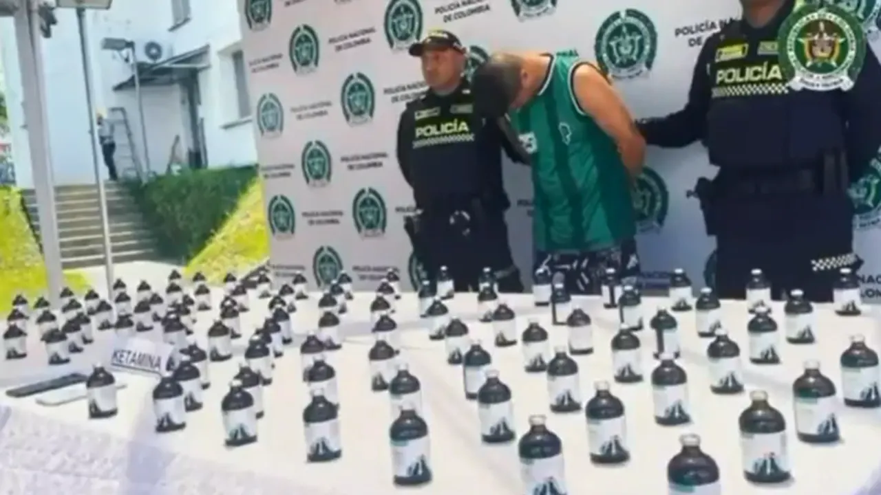 Capturan a un hombre en Pereira con 14.000 dosis de 'tusi falso', avaluado en $853 millones