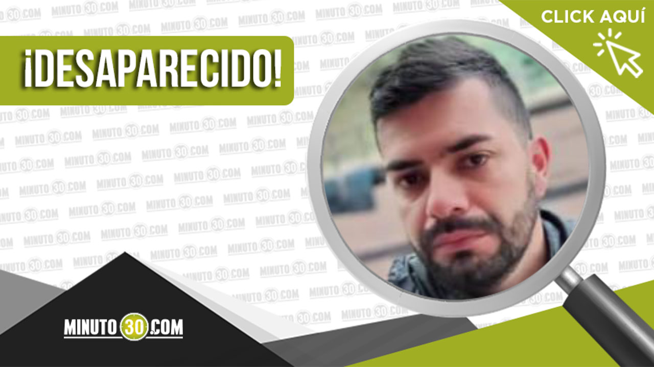 Jhon Sebastián Gómez desapareció en La Estrella