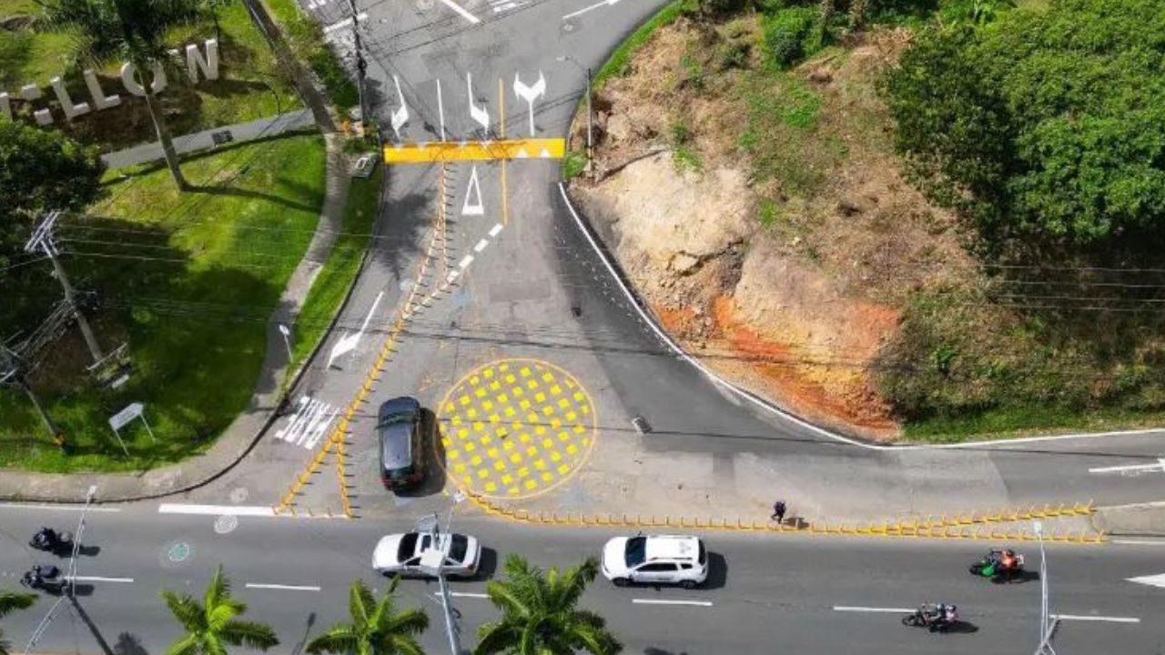 Medellín implementa glorieta virtual y más controles en Las Palmas