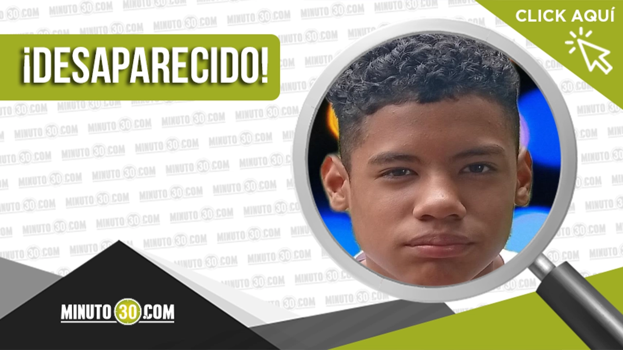 El menor Maikol Daniel Méndez desapareció en Medellín