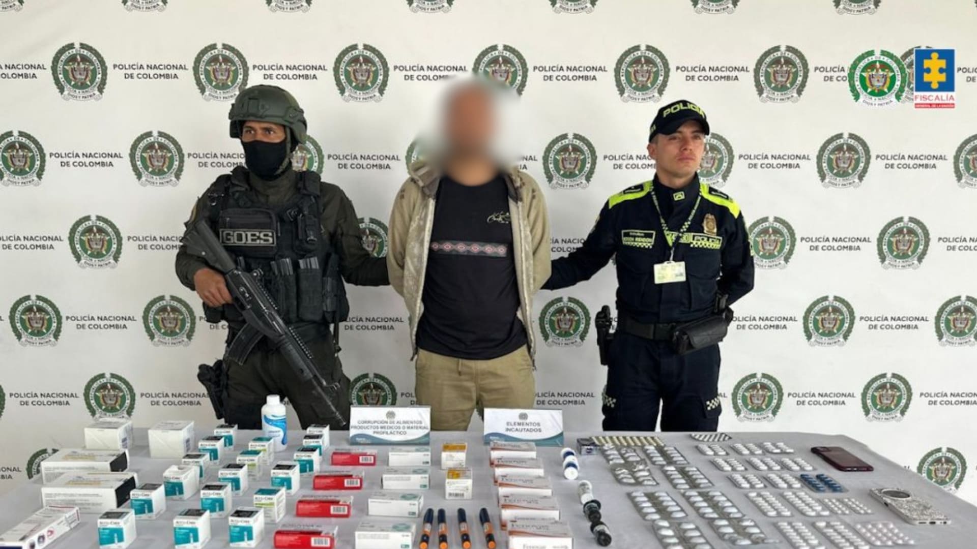 Judicializado hombre que comercializaba medicamentos robados y vencidos en Soacha
