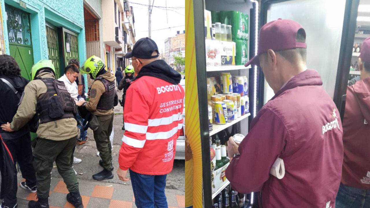 ¡Golpe al comercio ilegal! Megatoma policial deja bares sellados y productos de contrabando incautados en el sur de bogota