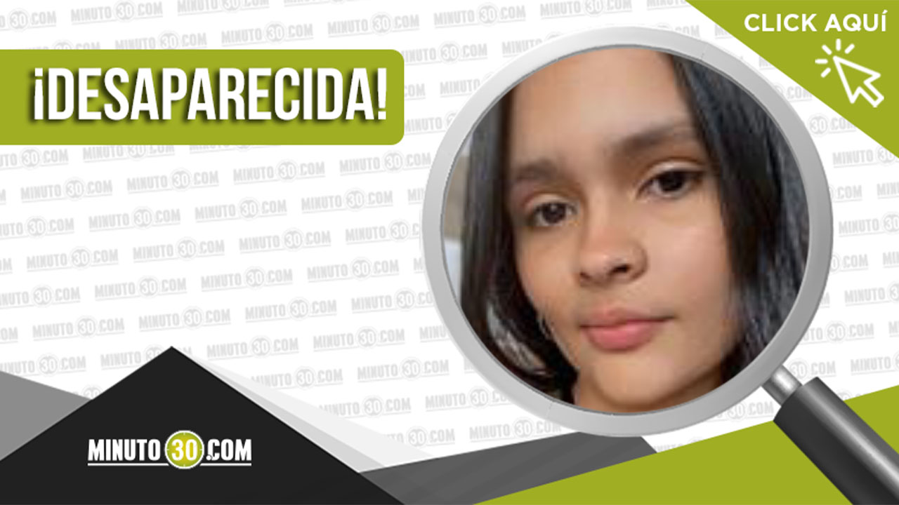 La menor Sara Usuga desapareció en Medellín