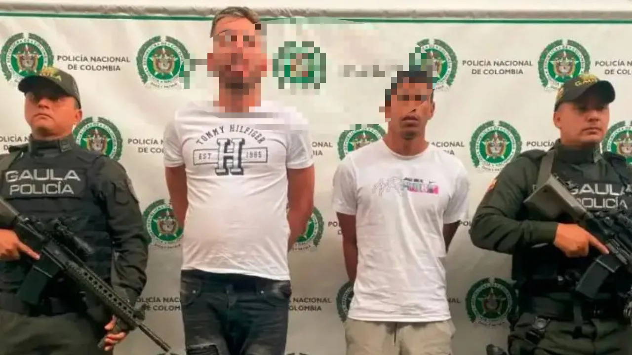 Caen en Medellín dos duros del Tren de Aragua buscados por EE.UU. por tráfico de droga y armas