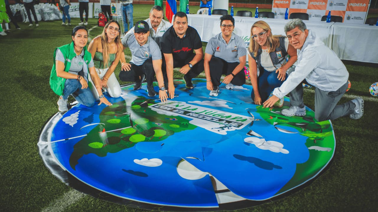  Fútbol y reciclaje se unen en Sabaneta para un torneo con conciencia social