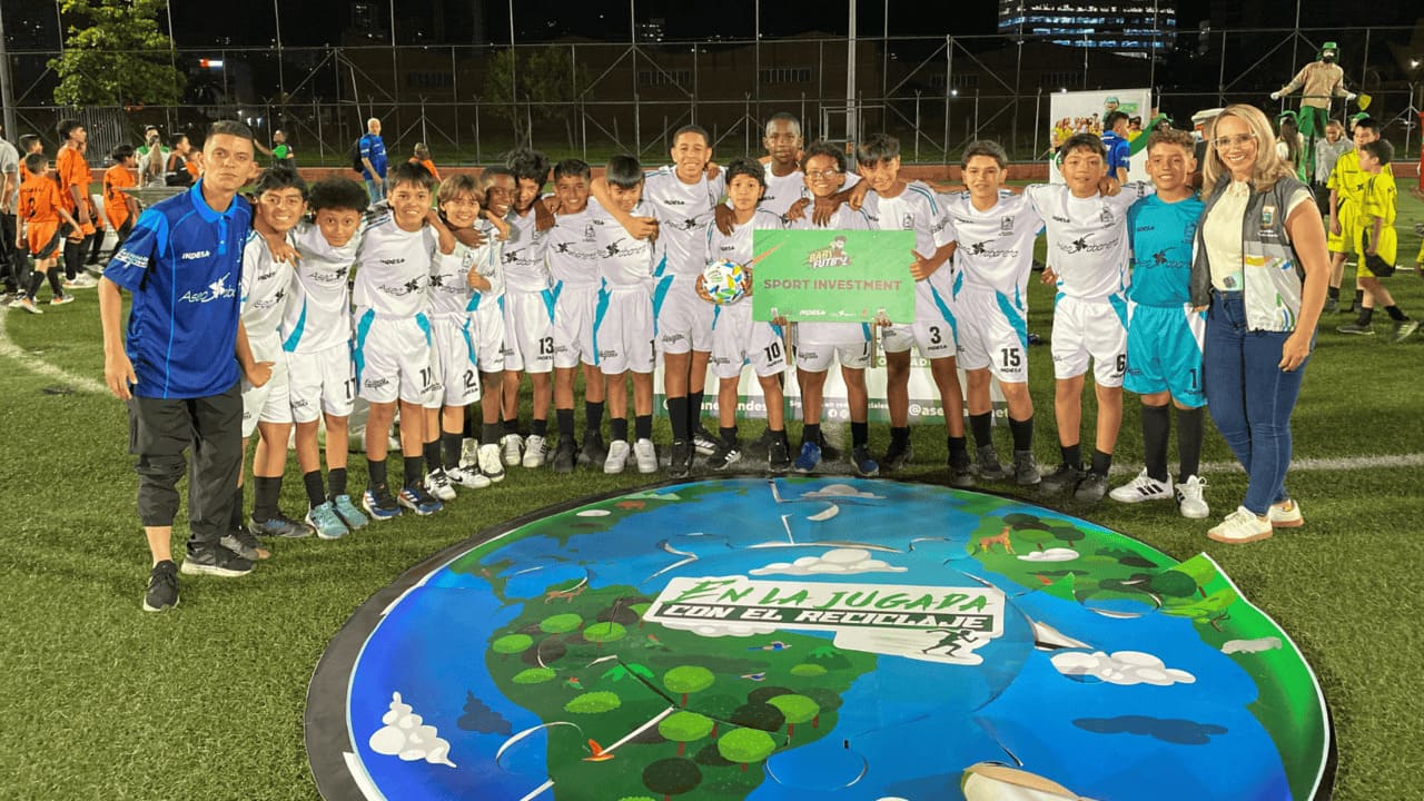  Fútbol y reciclaje se unen en Sabaneta para un torneo con conciencia social