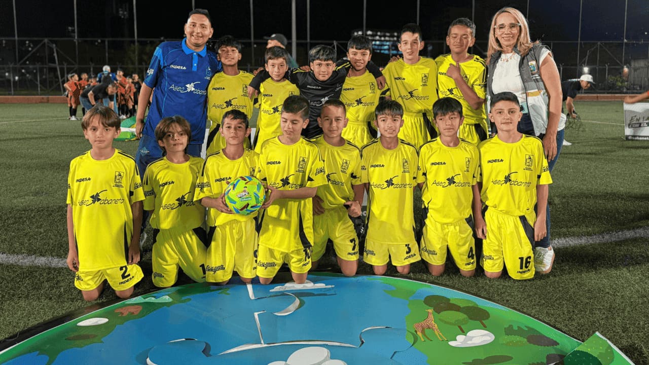  Fútbol y reciclaje se unen en Sabaneta para un torneo con conciencia social