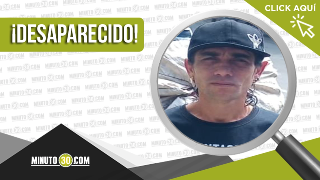 Víctor Alfonso Arce desapareció en Medellín