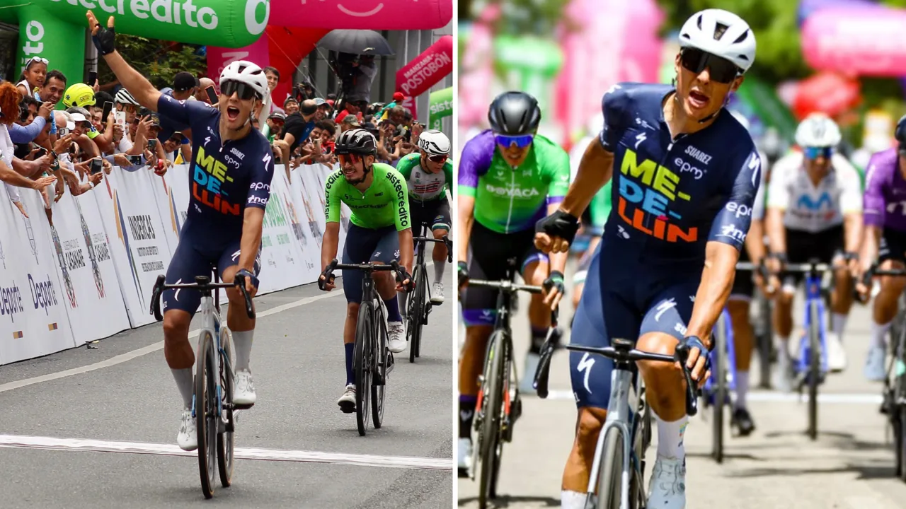 ¡El Team Medellín EPM sigue imparable! Wilmar Paredes logra su segunda victoria en la Vuelta a Colombia 2025