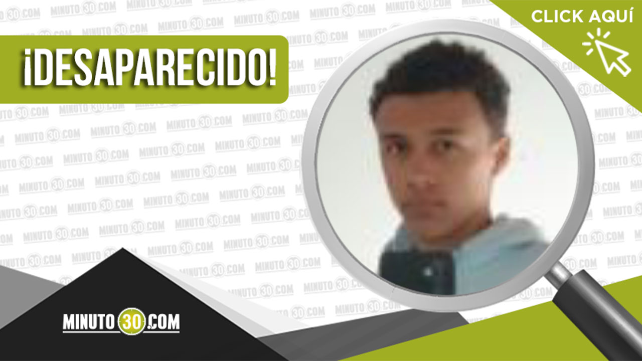 El menor Yoset Esteban Gaviria desapareció en Medellín