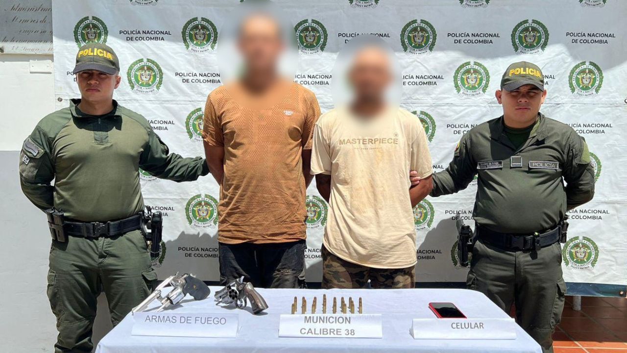 Caen sicarios alias 'Cocodrilo' y 'Alemán' en Antioquia