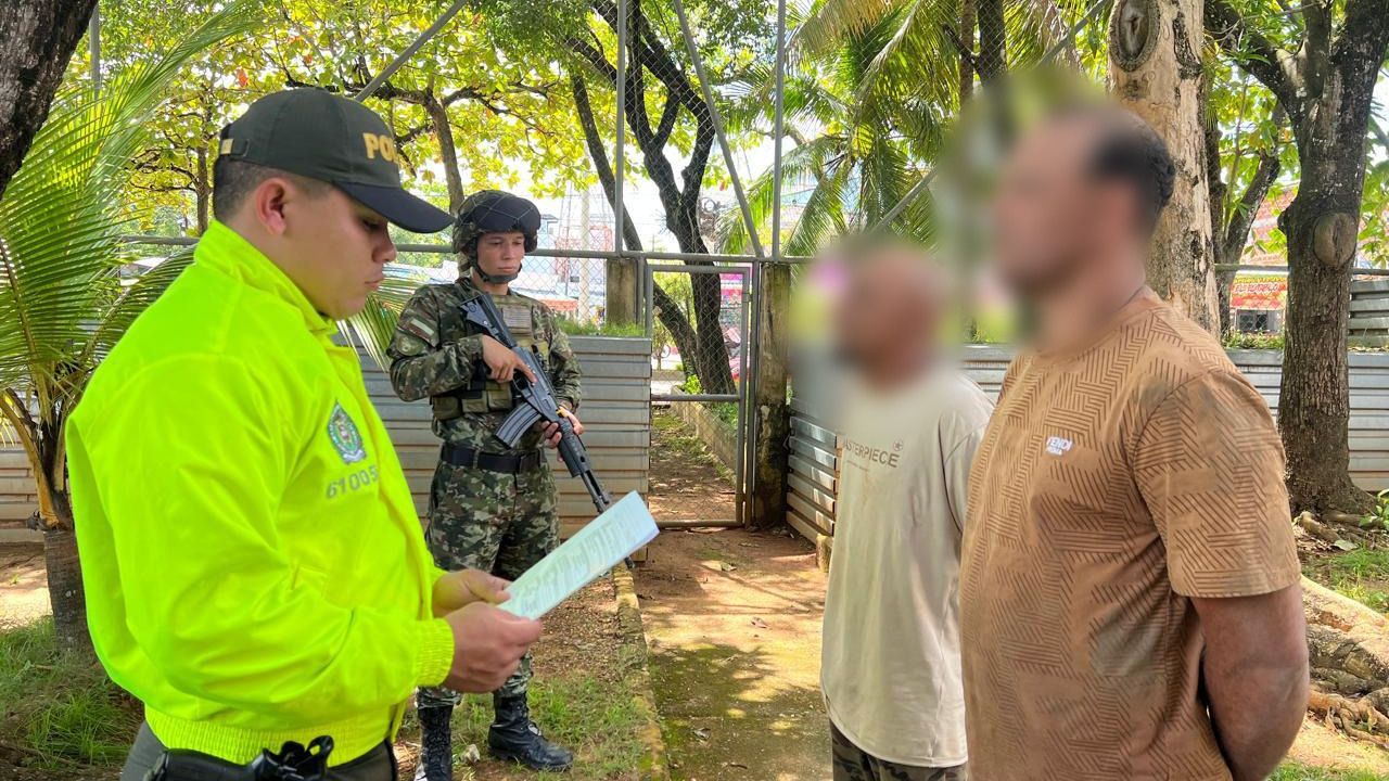 Caen sicarios alias 'Cocodrilo' y 'Alemán' en Antioquia