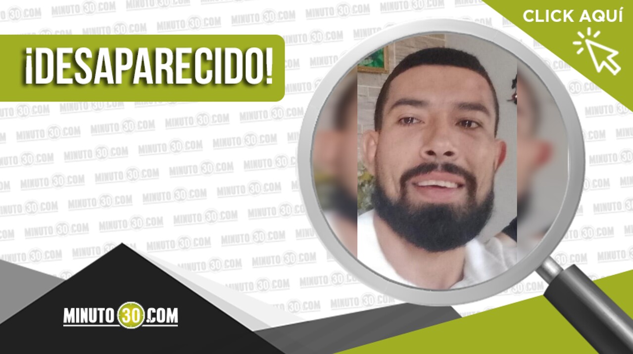 Anderson desapareció en Medellín
