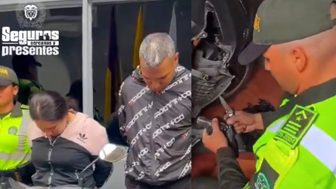 armas en moto