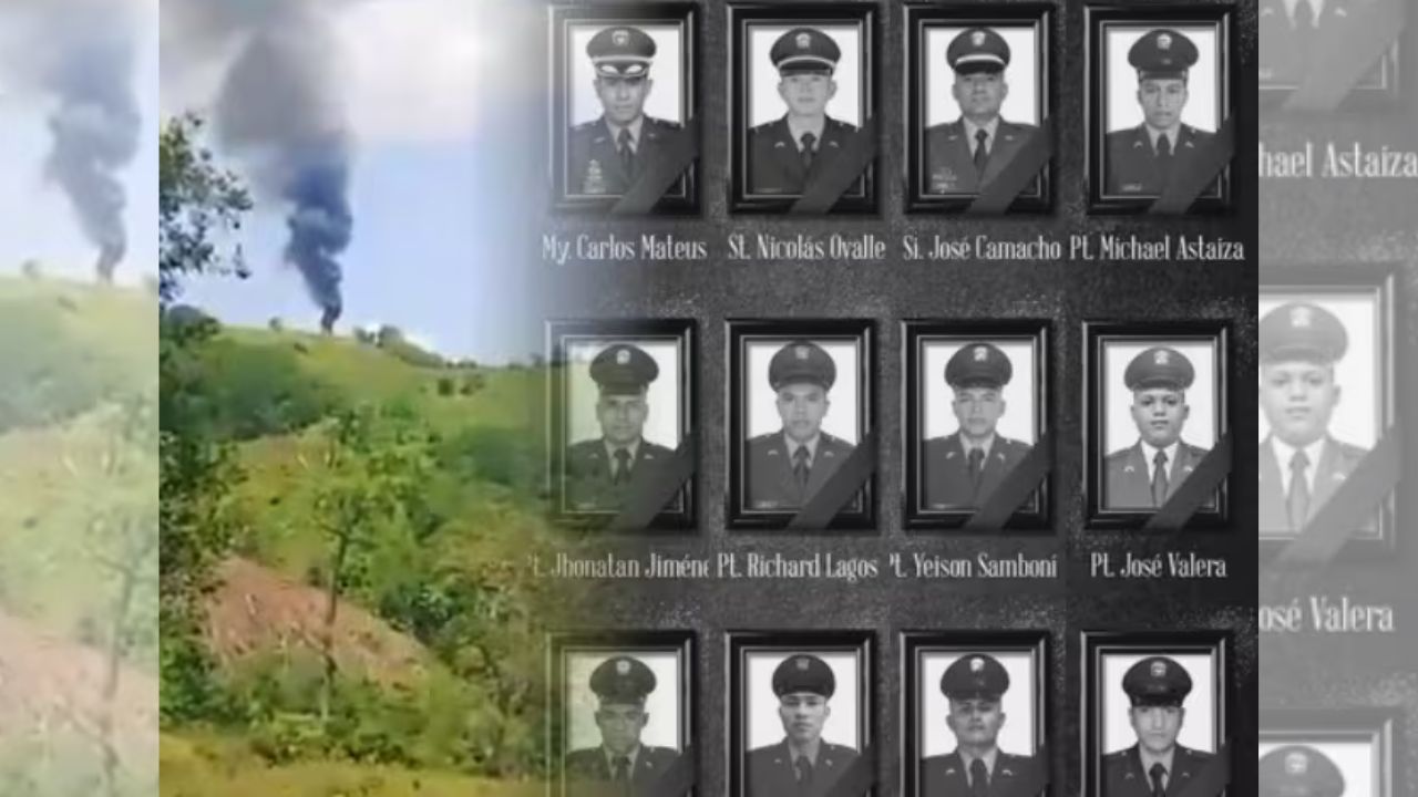 Aumenta a 13 el número de muertos por el ataque a helicóptero en Antioquia