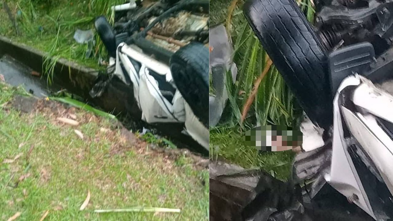  camioneta volcó y dejó un muerto