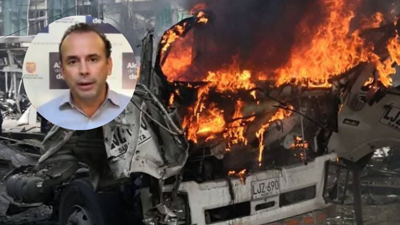  primer parte del alcalde Éder tras explosión cerca a la base aérea en Cali