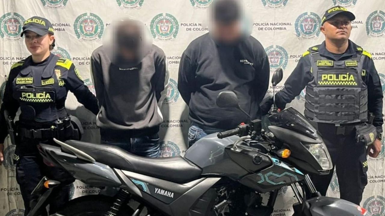 ¡Ni la moto ni el taxi los salvaron! Cámaras del 123 siguieron a delincuentes implicados en hurtos en Medellín
