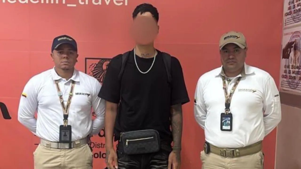 ¡No pasó! Medellín le cierra la puerta a ciudadano chileno con antecedentes por abuso infantil