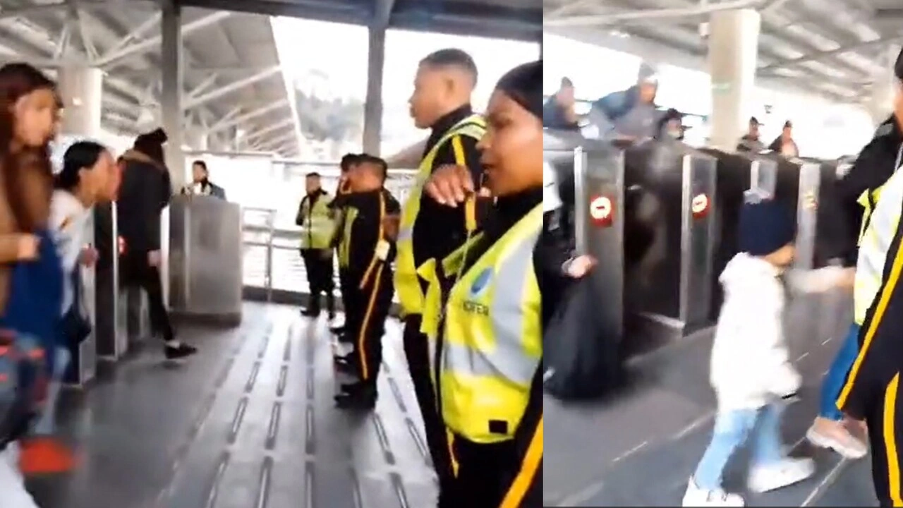 cientos de colados en transmilenio