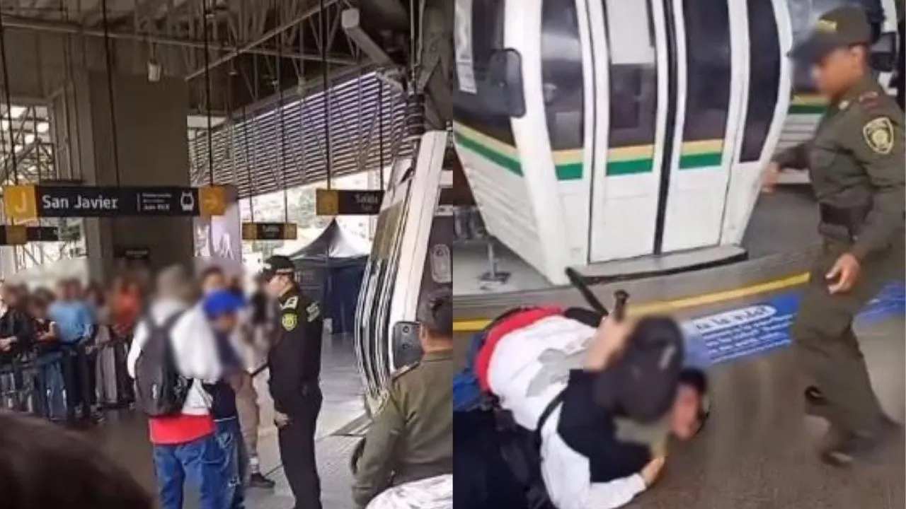 Dos presuntos colados habrían agredido a un policía en la estación San Javier